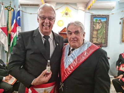 Homenagem de Luciano Patto Novais ao Sereníssimo Grão Mestre Vanderlei Geraldo de Assis